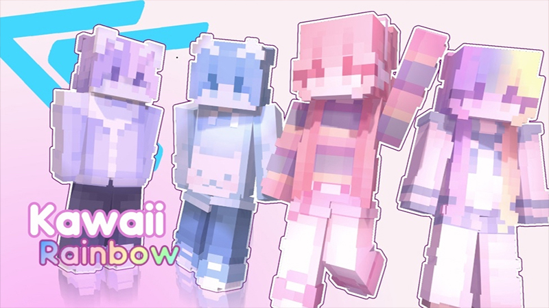 Kawaii Rainbow on the Minecraft Marketplace by Hourglass Studios