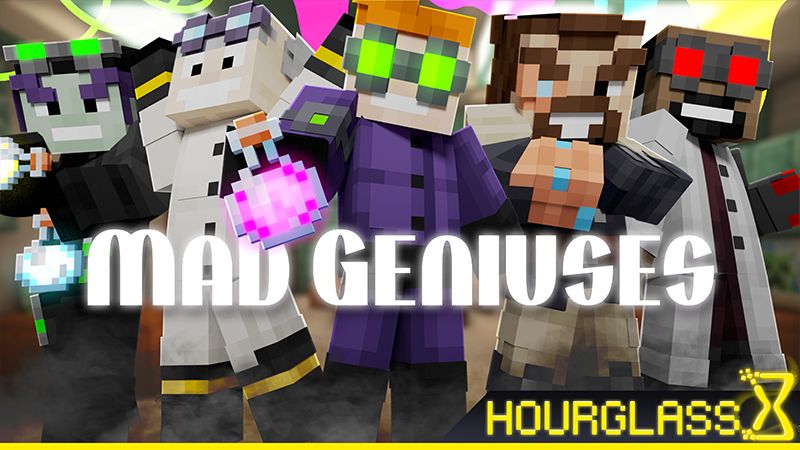 Mad Geniuses on the Minecraft Marketplace by Hourglass Studios