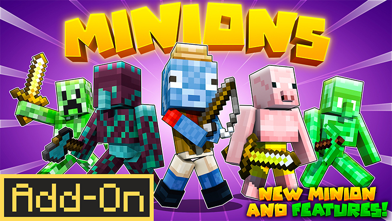 Minions on the Minecraft Marketplace by Hourglass Studios