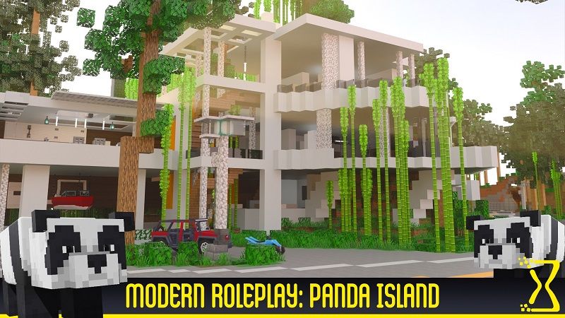 Modern Roleplay: Panda Island on the Minecraft Marketplace by Hourglass Studios