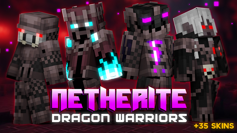 Netherite Dragon Warriors on the Minecraft Marketplace by Hourglass Studios