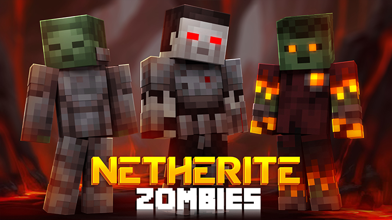 Netherite Zombies on the Minecraft Marketplace by Hourglass Studios
