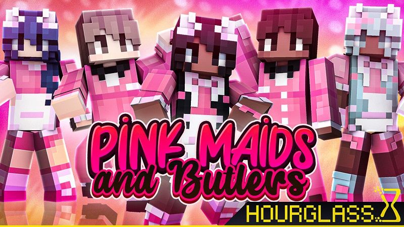 Pink Maids and Butlers on the Minecraft Marketplace by Hourglass Studios