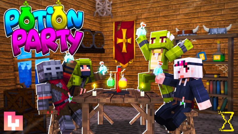 Potion Party on the Minecraft Marketplace by Hourglass Studios