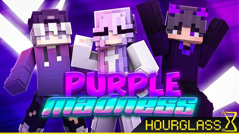 Purple Madness on the Minecraft Marketplace by Hourglass Studios