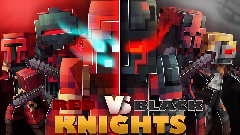 Red Vs Black Knights on the Minecraft Marketplace by Hourglass Studios