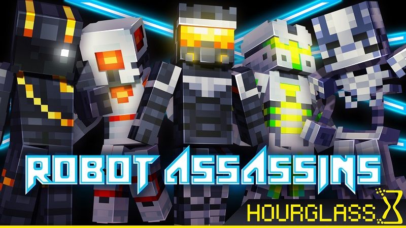 Robot Assassins on the Minecraft Marketplace by Hourglass Studios