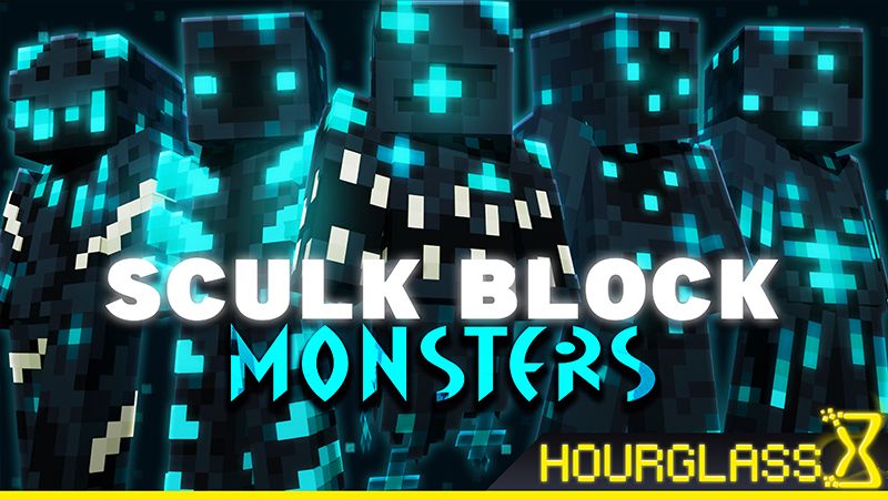 Sculk Block Monsters on the Minecraft Marketplace by Hourglass Studios