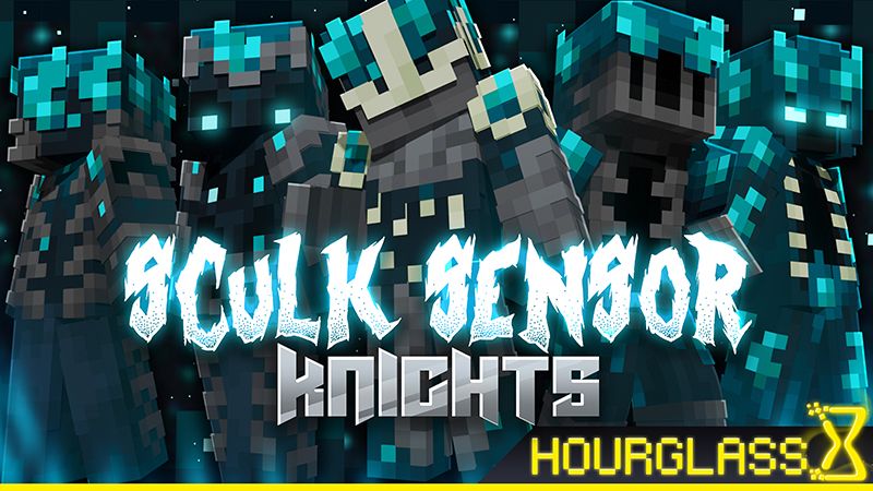 Sculk Sensor Knights on the Minecraft Marketplace by Hourglass Studios