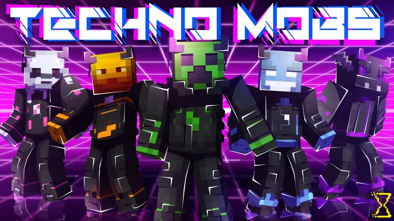 Techno Mobs on the Minecraft Marketplace by Hourglass Studios