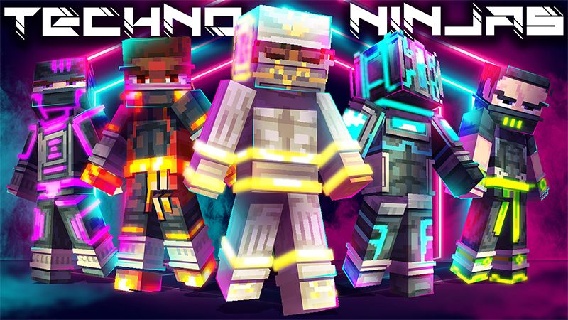 Techno Ninjas on the Minecraft Marketplace by Hourglass Studios