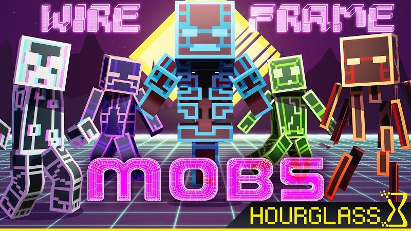 Wire Frame Mobs on the Minecraft Marketplace by Hourglass Studios