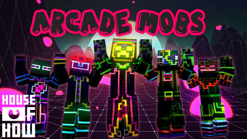 Arcade Mobs on the Minecraft Marketplace by House of How