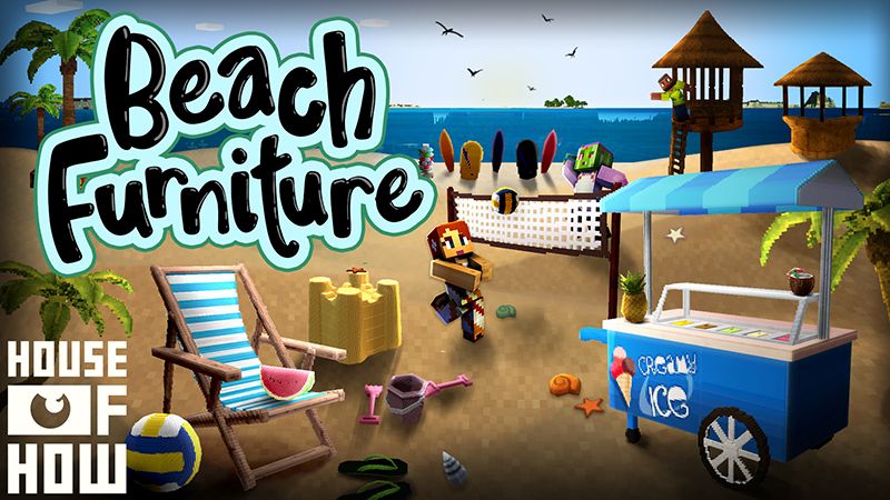 Beach Furniture on the Minecraft Marketplace by House of How