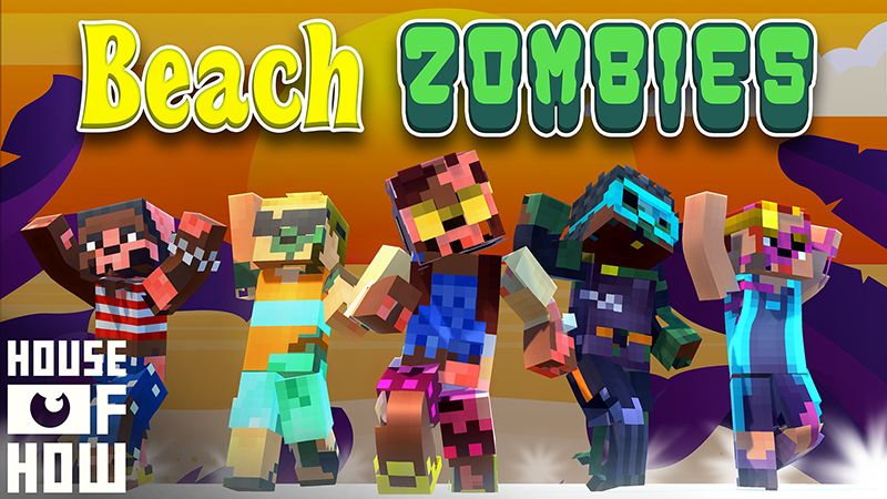 Beach Zombies on the Minecraft Marketplace by House of How