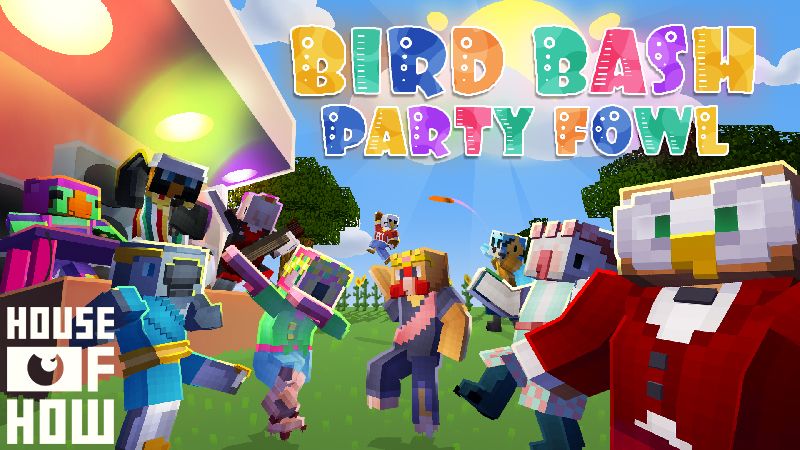 Bird Bash Party Fowl on the Minecraft Marketplace by House of How