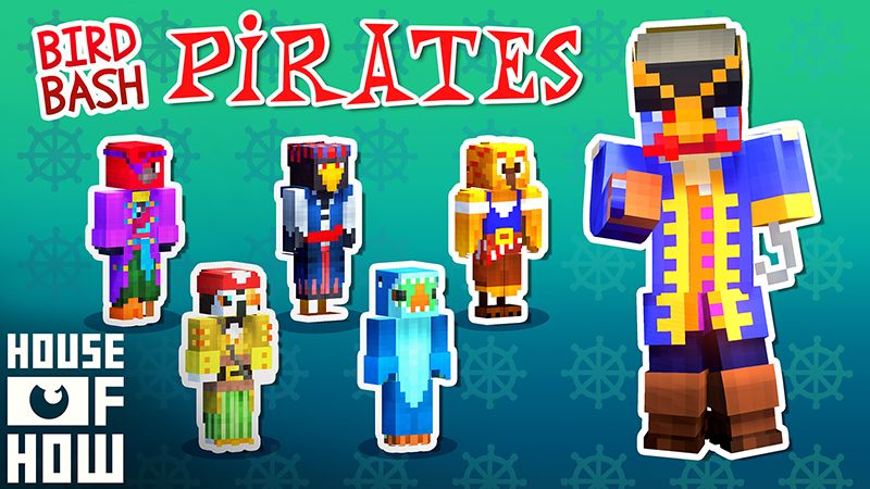 Bird Bash Pirates on the Minecraft Marketplace by House of How