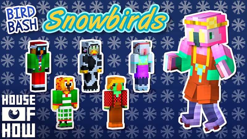 Bird Bash Snowbirds on the Minecraft Marketplace by House of How