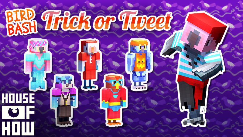 Bird Bash Trick or Tweet on the Minecraft Marketplace by House of How