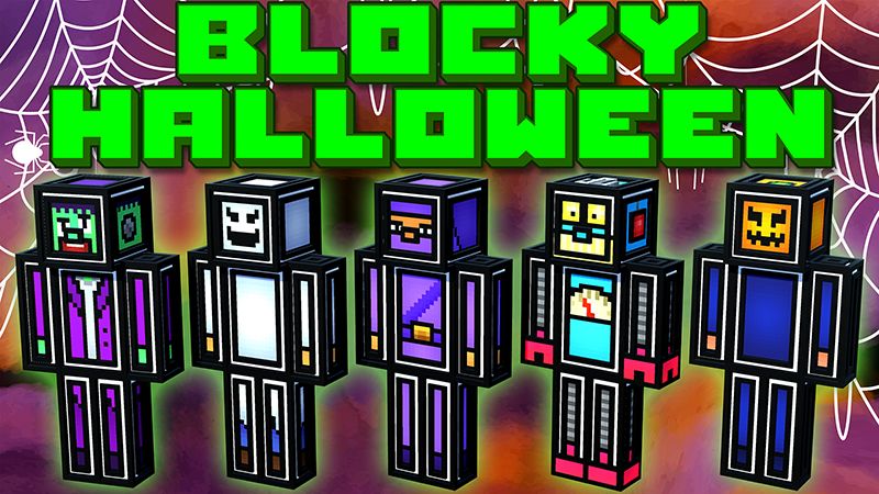 Blocky Halloween on the Minecraft Marketplace by House of How