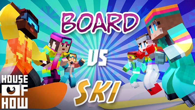 Board vs Ski on the Minecraft Marketplace by House of How