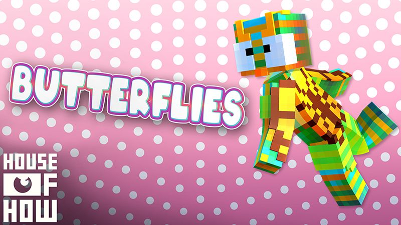 Butterflies on the Minecraft Marketplace by House of How