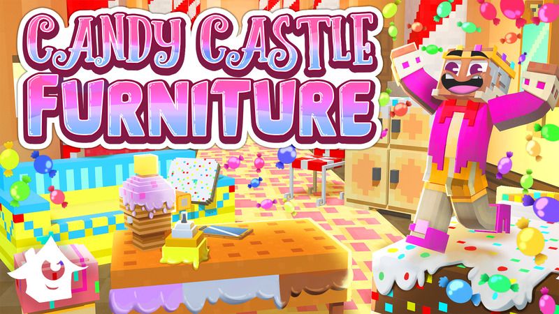 Candy Castle Furniture on the Minecraft Marketplace by House of How