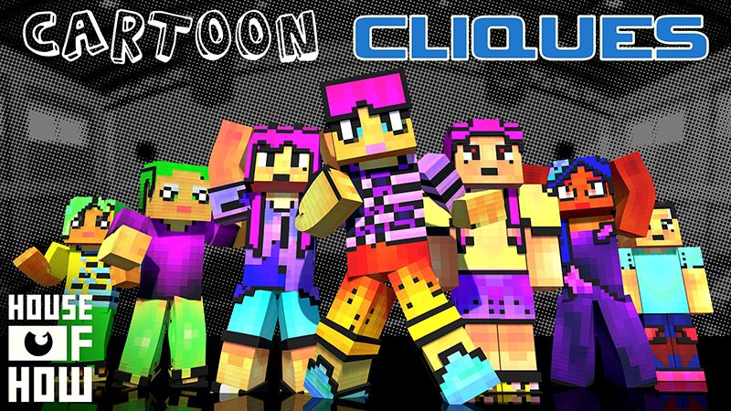 Cartoon Cliques on the Minecraft Marketplace by House of How