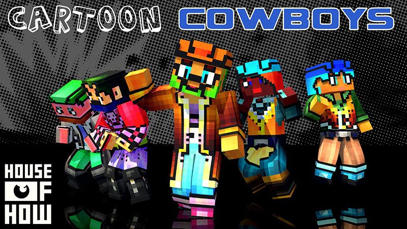 Cartoon Cowboys on the Minecraft Marketplace by House of How