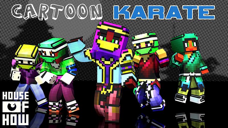 Cartoon Karate on the Minecraft Marketplace by House of How