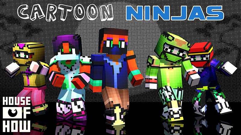 Cartoon Ninjas on the Minecraft Marketplace by House of How