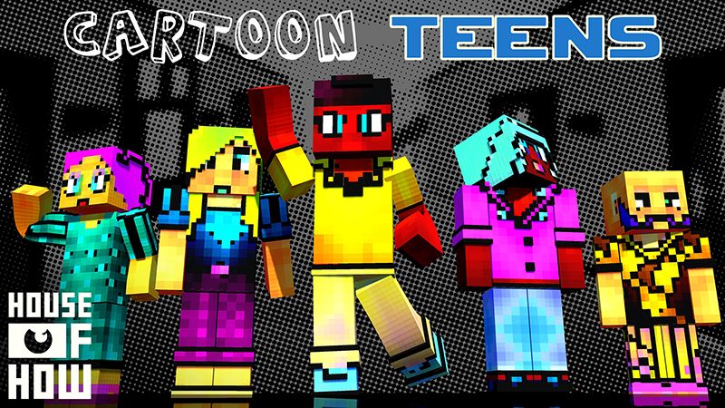 Cartoon Teens on the Minecraft Marketplace by House of How