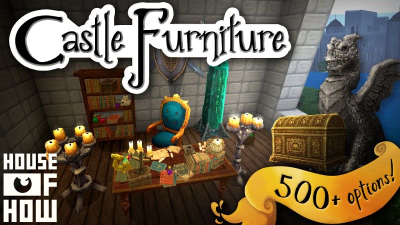 Castle Furniture on the Minecraft Marketplace by House of How