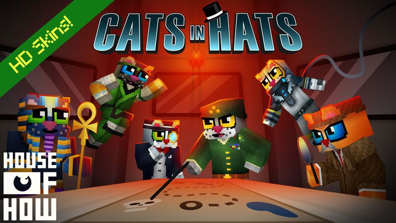 Cats in Hats on the Minecraft Marketplace by House of How