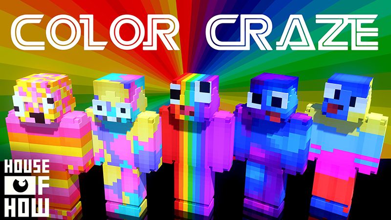 Color Craze on the Minecraft Marketplace by House of How