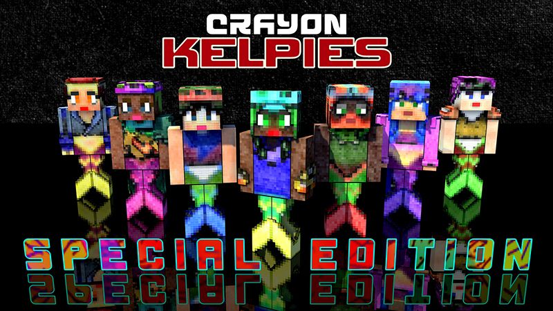 Crayon Kelpies on the Minecraft Marketplace by House of How