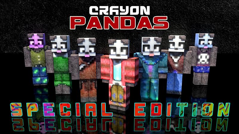 Crayon Pandas- Special Edition on the Minecraft Marketplace by House of How