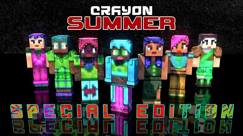 Crayon Summer on the Minecraft Marketplace by House of How