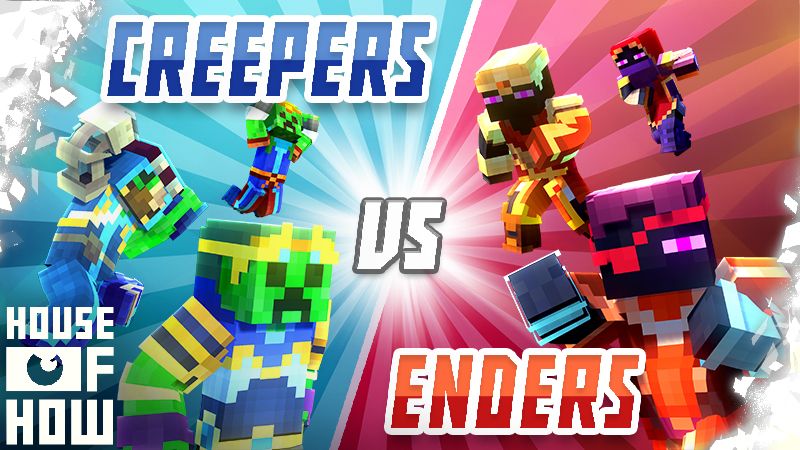 Creepers vs Enders on the Minecraft Marketplace by House of How