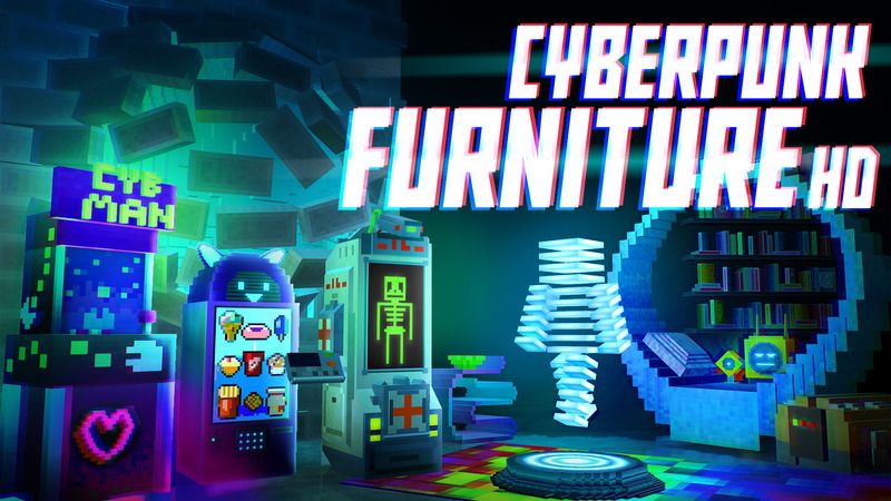 Cyberpunk Furniture HD on the Minecraft Marketplace by House of How