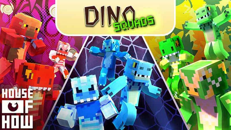 Dino Squads on the Minecraft Marketplace by House of How