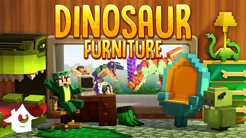 Dinosaur Furniture on the Minecraft Marketplace by House of How