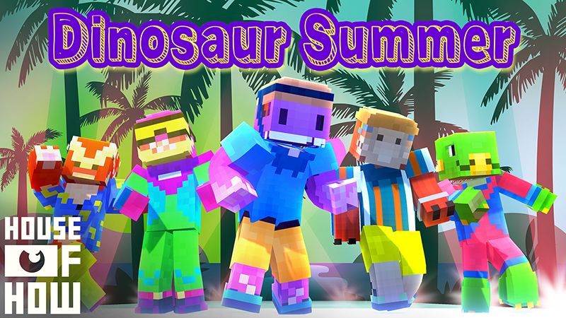 Dinosaur Summer on the Minecraft Marketplace by House of How