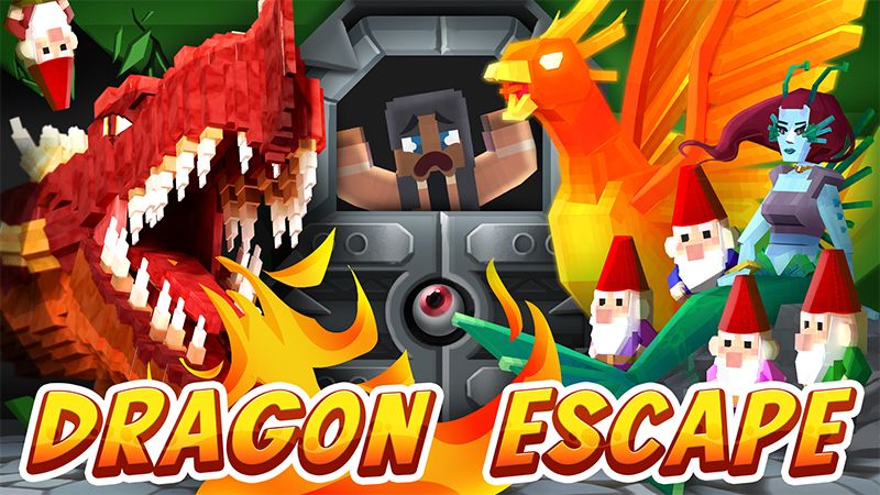 Dragon Escape on the Minecraft Marketplace by House of How