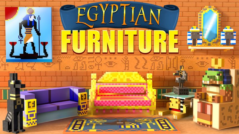 Egyptian Furniture on the Minecraft Marketplace by House of How