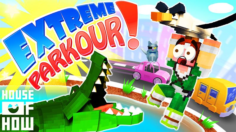 Extreme Parkour on the Minecraft Marketplace by House of How