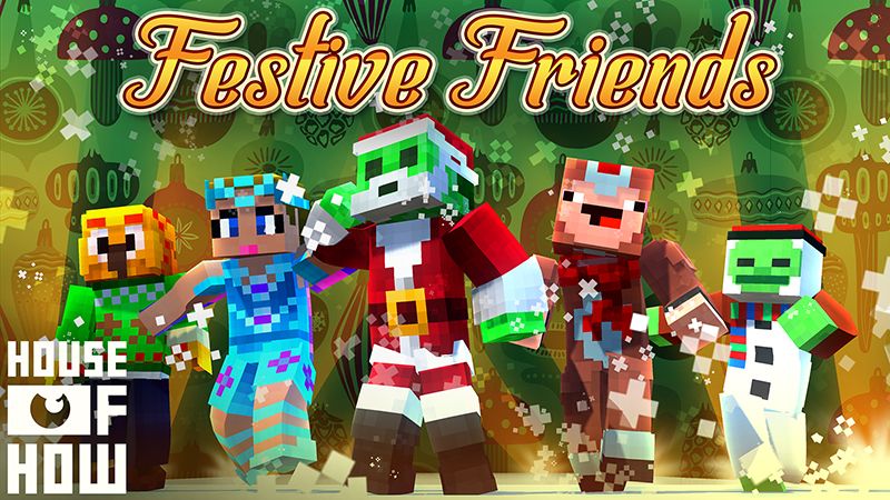 Festive Friends on the Minecraft Marketplace by House of How