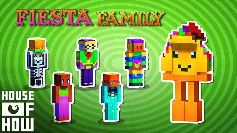 Fiesta Family on the Minecraft Marketplace by House of How