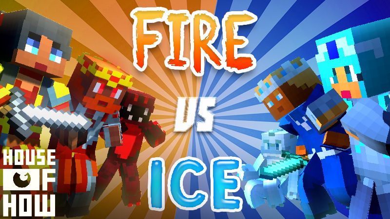 Fire vs Ice on the Minecraft Marketplace by House of How