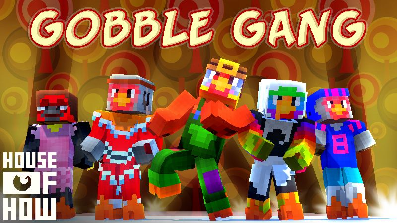 Gobble Gang on the Minecraft Marketplace by House of How